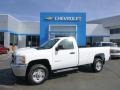 Summit White 2014 Chevrolet Silverado 2500HD WT Regular Cab