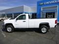 Summit White - Silverado 2500HD WT Regular Cab Photo No. 2