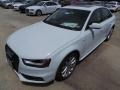 2014 Glacier White Metallic Audi A4 2.0T Sedan  photo #3