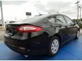 2014 Tuxedo Black Ford Fusion S  photo #3