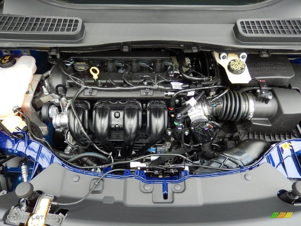 2014 Escape S - Deep Impact Blue / Charcoal Black photo #11