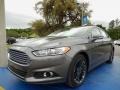 2014 Sterling Gray Ford Fusion SE EcoBoost  photo #1