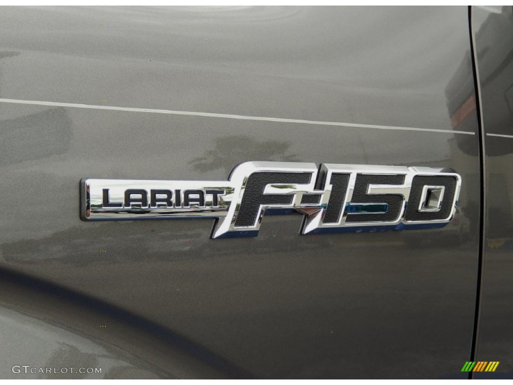 2014 F150 Lariat SuperCab - Sterling Grey / Black photo #5