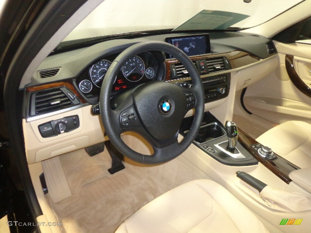 Venetian Beige Interior 2013 BMW 3 Series 328i xDrive Sedan Photo #92613173