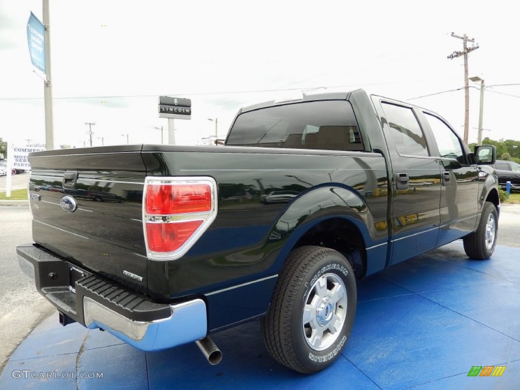Green Gem 2014 Ford F150 XLT SuperCrew Exterior Photo #92613284