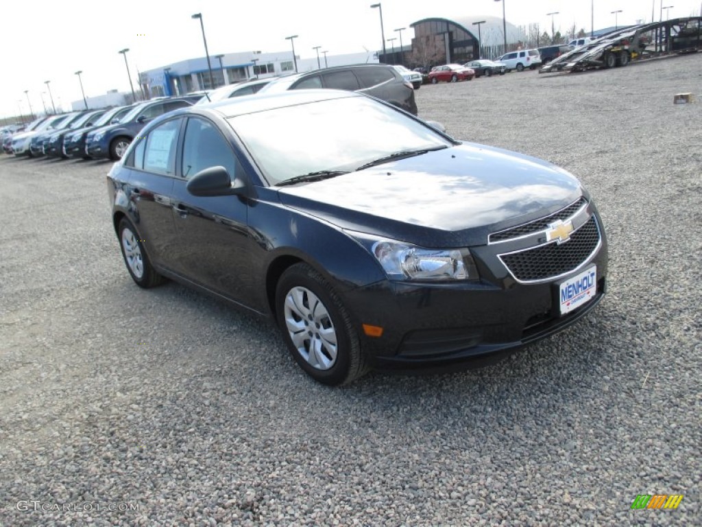 2014 Cruze LS - Blue Ray Metallic / Jet Black/Medium Titanium photo #1