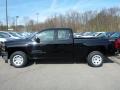 2014 Black Chevrolet Silverado 1500 WT Double Cab 4x4  photo #2