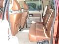 Castano Brown Leather Rear Seat Photo for 2007 Ford F150 #9261402