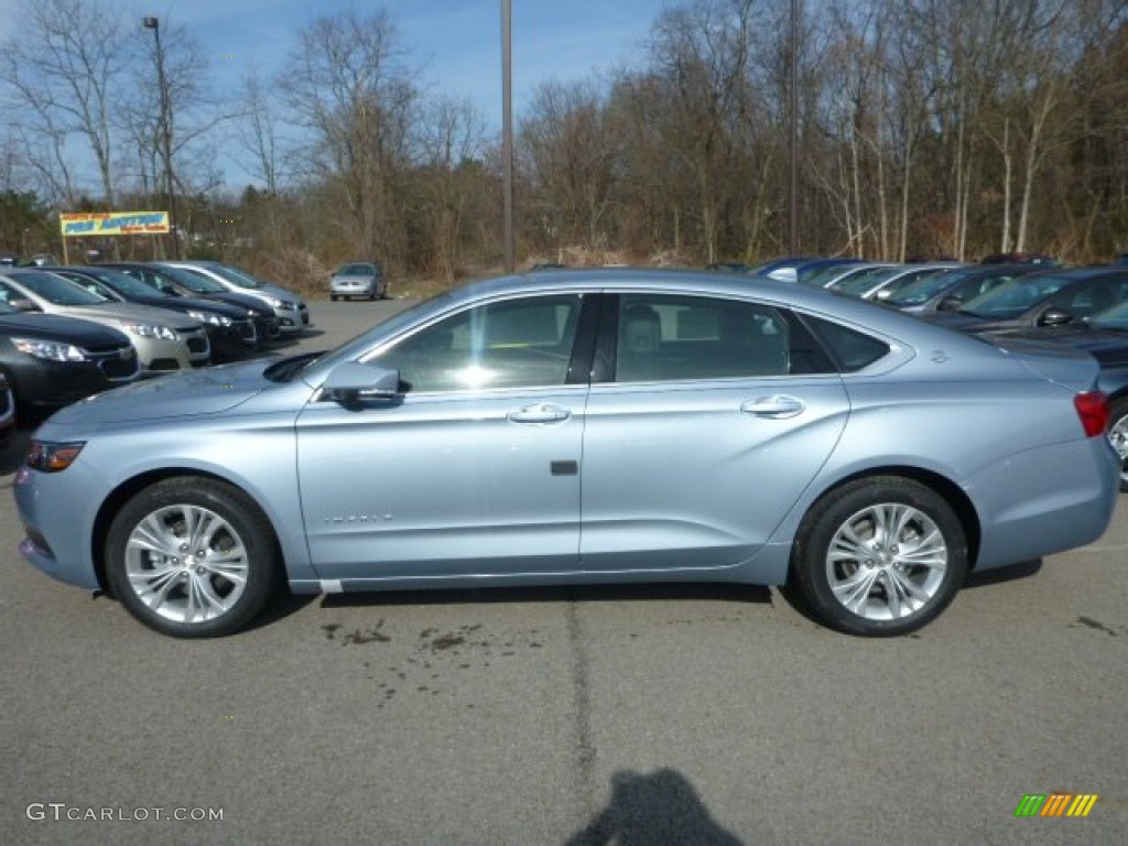 2014 Impala LT - Silver Topaz Metallic / Jet Black photo #2