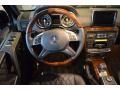 2014 Mercedes-Benz G designo Black Interior Steering Wheel Photo
