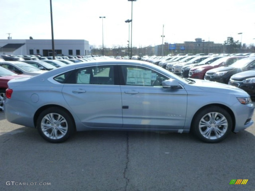 2014 Impala LT - Silver Topaz Metallic / Jet Black photo #6