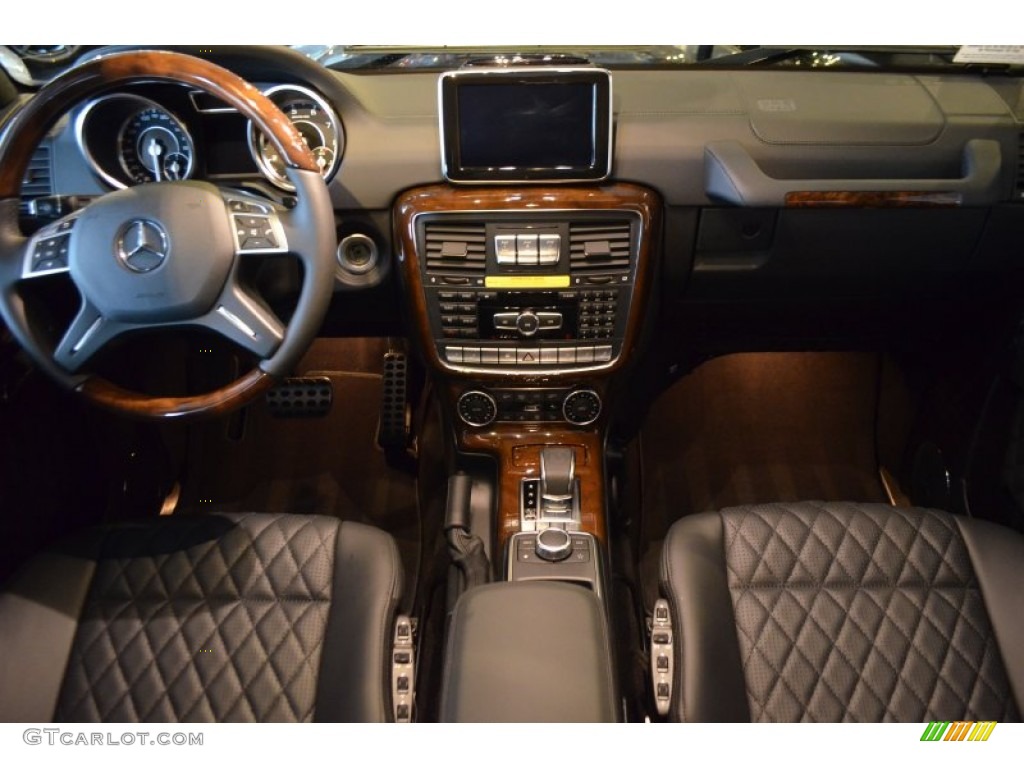 2014 Mercedes-Benz G 63 AMG designo Black Dashboard Photo #92615396