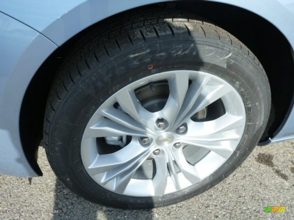 2014 Impala LT - Silver Topaz Metallic / Jet Black photo #9