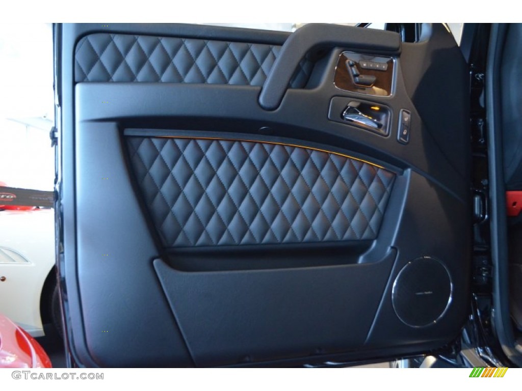 2014 Mercedes-Benz G 63 AMG designo Black Door Panel Photo #92615483