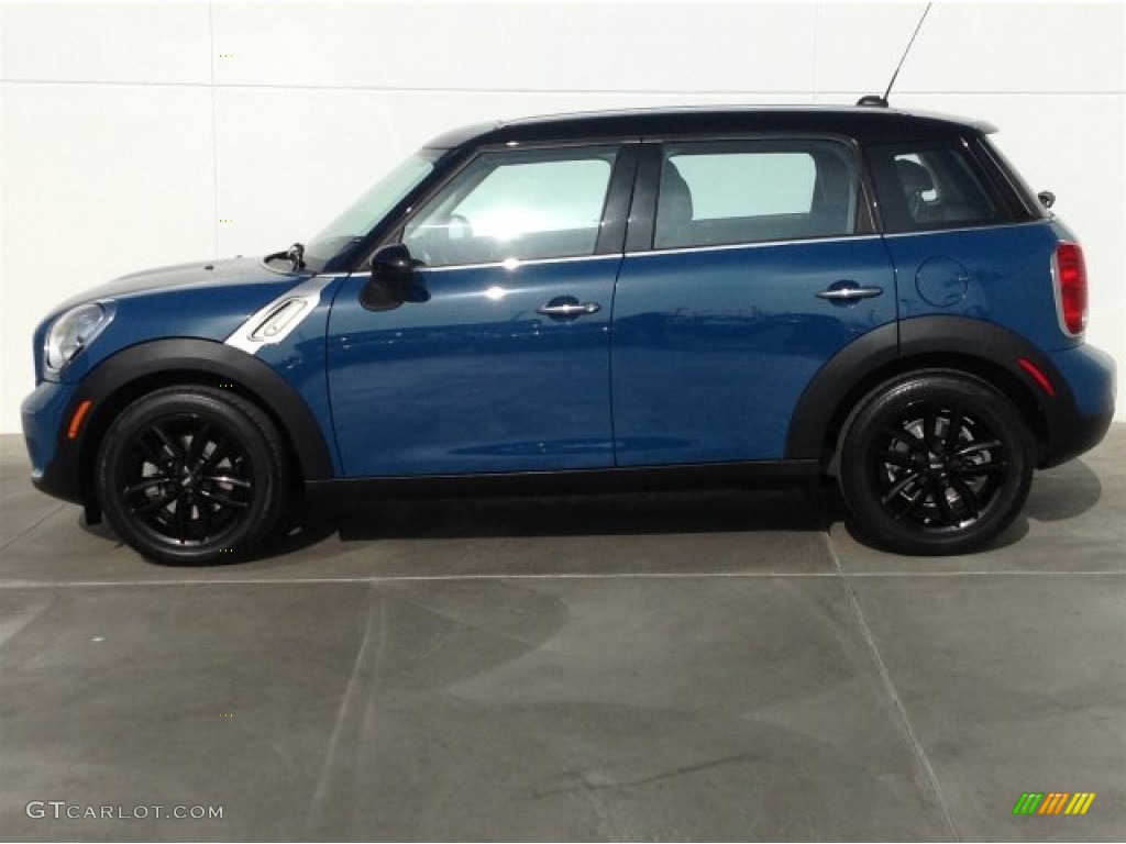 2011 Cooper Countryman - Surf Blue / Carbon Black photo #5