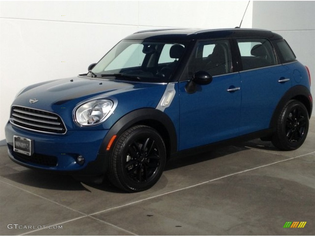 2011 Cooper Countryman - Surf Blue / Carbon Black photo #6
