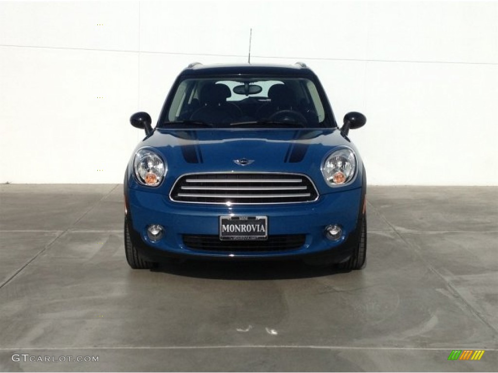 2011 Cooper Countryman - Surf Blue / Carbon Black photo #7