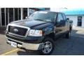 2008 Black Ford F150 XLT SuperCab 4x4  photo #1