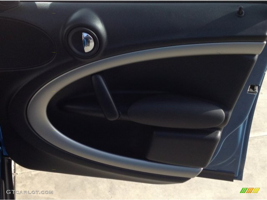 2011 Cooper Countryman - Surf Blue / Carbon Black photo #17