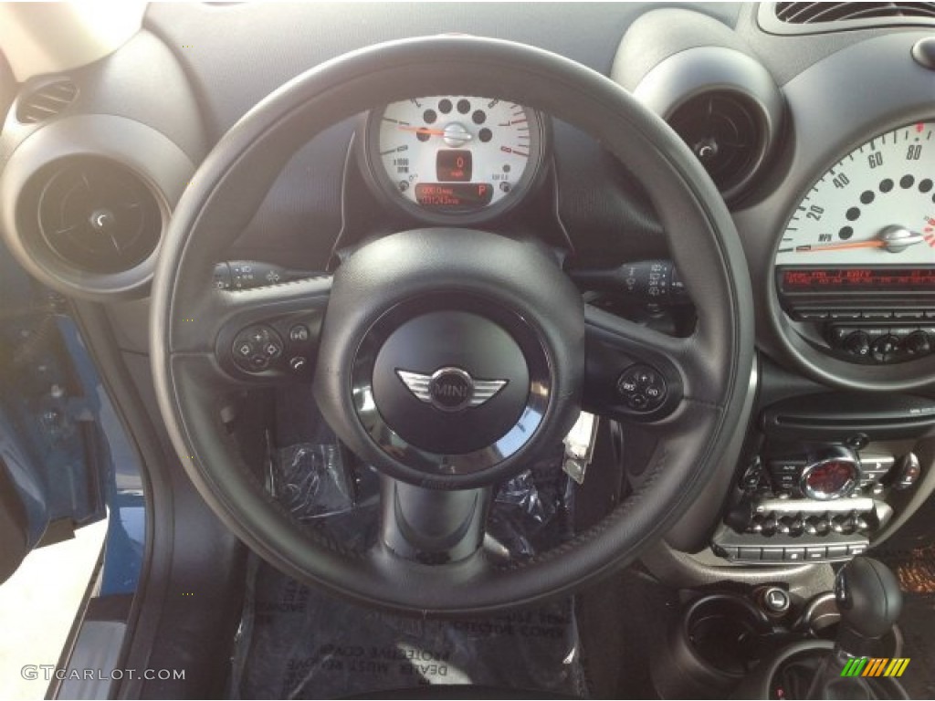 2011 Cooper Countryman - Surf Blue / Carbon Black photo #25