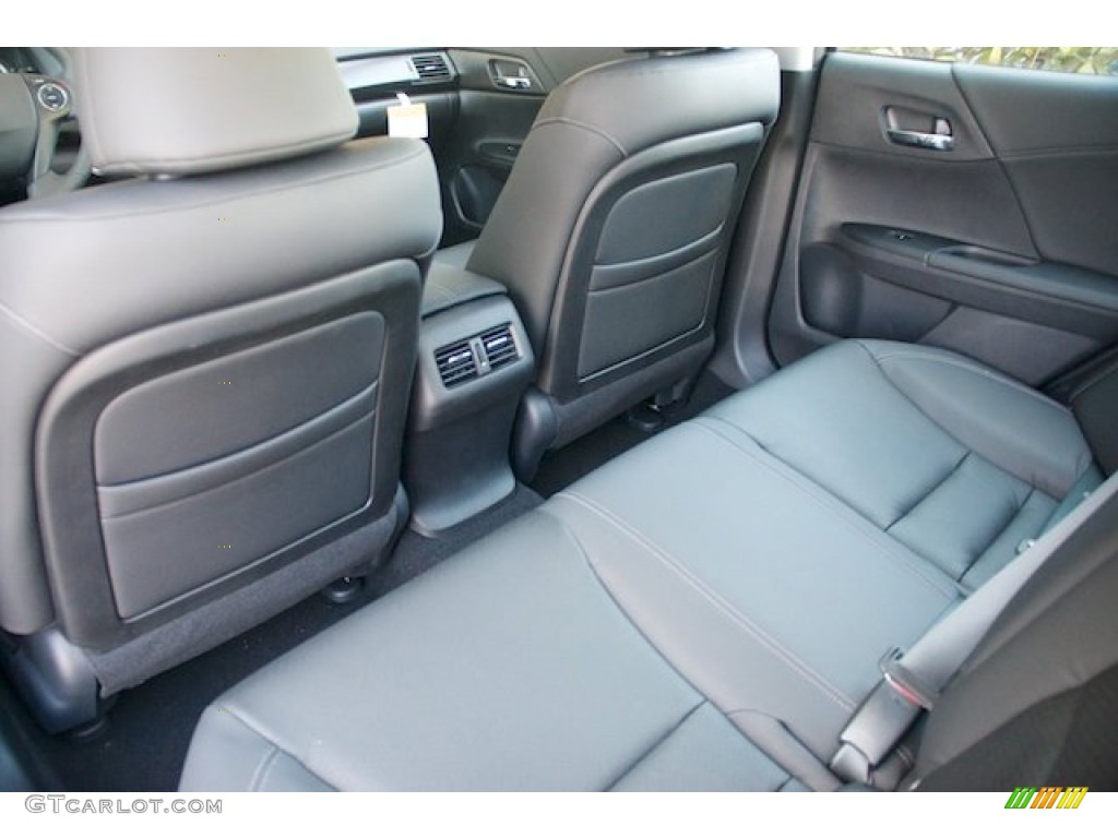 2014 Accord EX-L Sedan - Alabaster Silver Metallic / Black photo #13