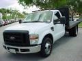 2008 Oxford White Ford F350 Super Duty Chassis  photo #8