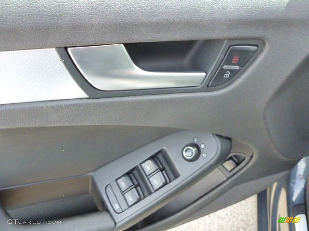 2009 A4 2.0T Premium quattro Sedan - Meteor Grey Pearl Effect / Black photo #13