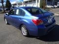 2014 Quartz Blue Pearl Subaru Impreza 2.0i Premium 4 Door  photo #7