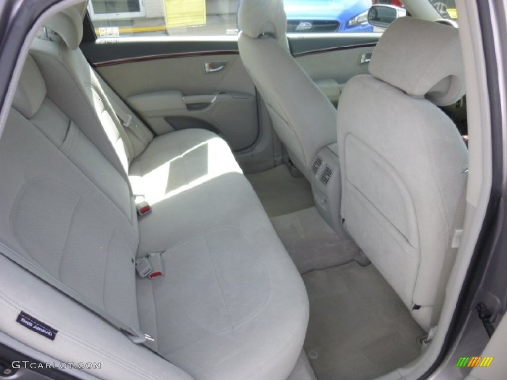 Gray Interior 2007 Hyundai Azera GLS Photo #92625038