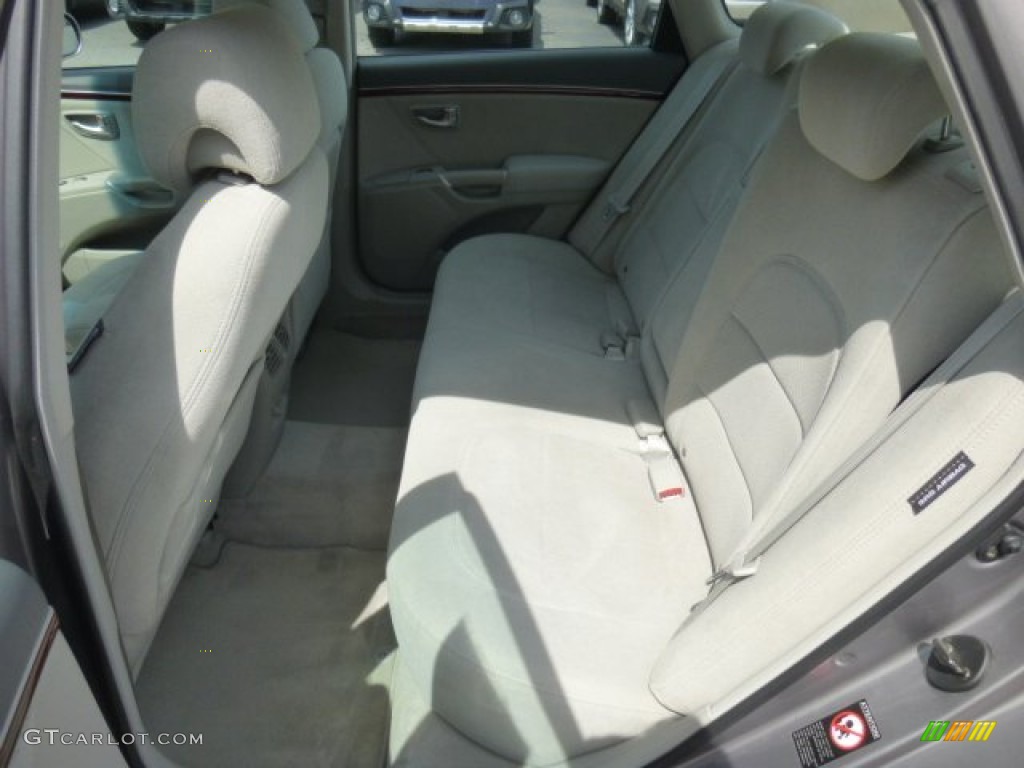 2007 Hyundai Azera GLS Rear Seat Photos
