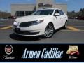 2013 White Platinum Lincoln MKS AWD  photo #1