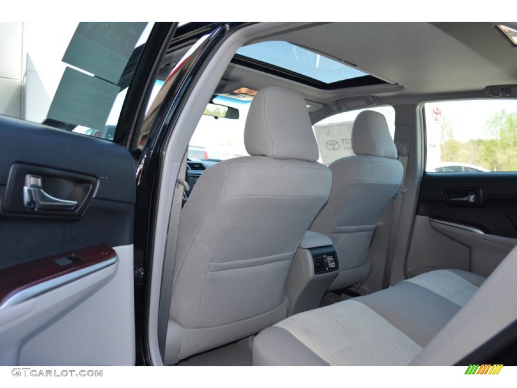 2014 Camry XLE - Attitude Black Metallic / Ash photo #8