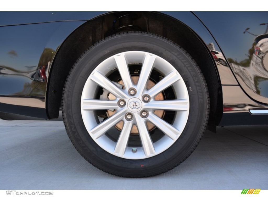 2014 Camry XLE - Attitude Black Metallic / Ash photo #10