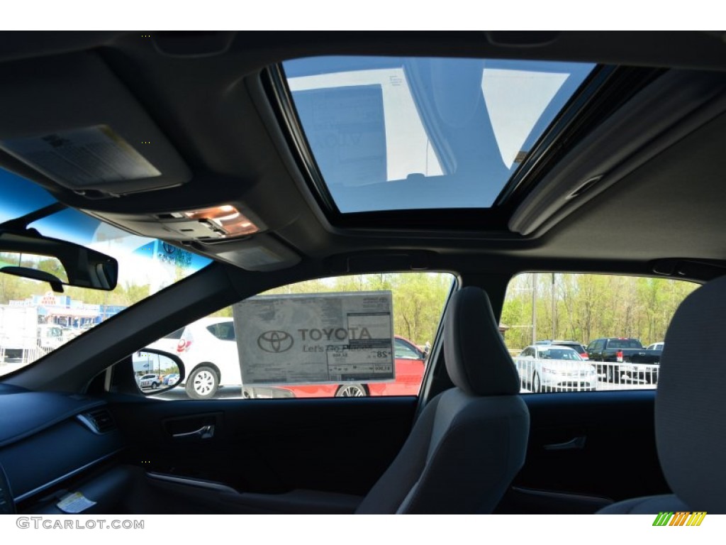 2014 Camry XLE - Attitude Black Metallic / Ash photo #12