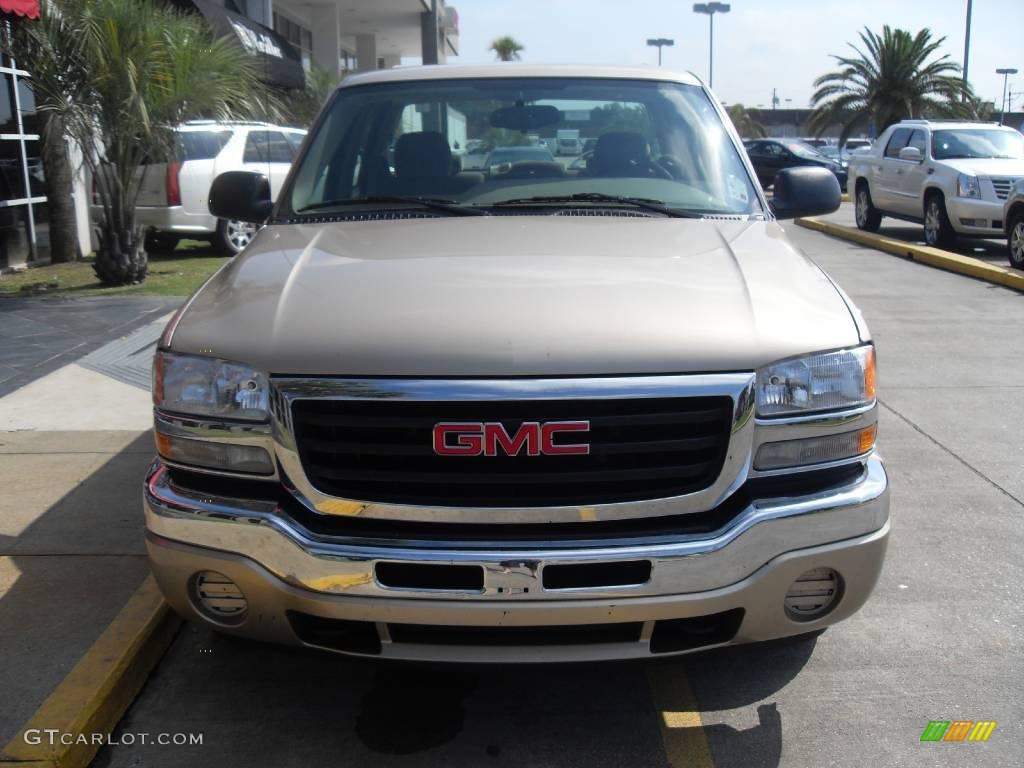 2006 Sierra 1500 SL Crew Cab - Sand Beige Metallic / Neutral photo #6