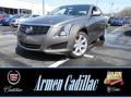 2014 Mocha Steel Metallic Cadillac ATS 2.0L Turbo AWD #92590350