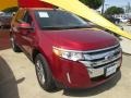 2013 Ruby Red Ford Edge Limited  photo #11