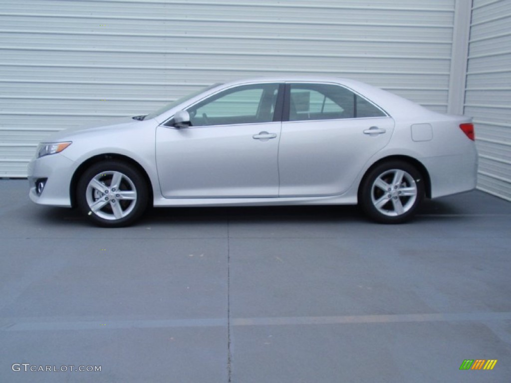 2014 Camry SE - Classic Silver Metallic / Black photo #6