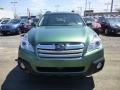 2014 Cypress Green Pearl Subaru Outback 2.5i Premium  photo #2