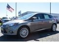 2014 Sterling Gray Ford Focus Titanium Hatchback  photo #3