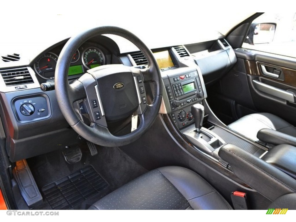 2006 Range Rover Sport Supercharged - Vesuvius Orange Metallic / Ebony Black photo #9