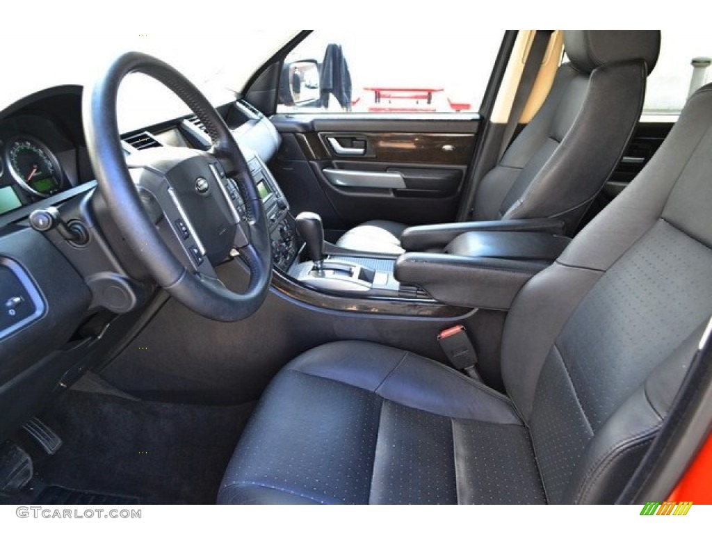 2006 Range Rover Sport Supercharged - Vesuvius Orange Metallic / Ebony Black photo #10