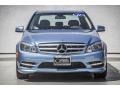 2011 Quartz Blue Metallic Mercedes-Benz C 300 Sport  photo #2