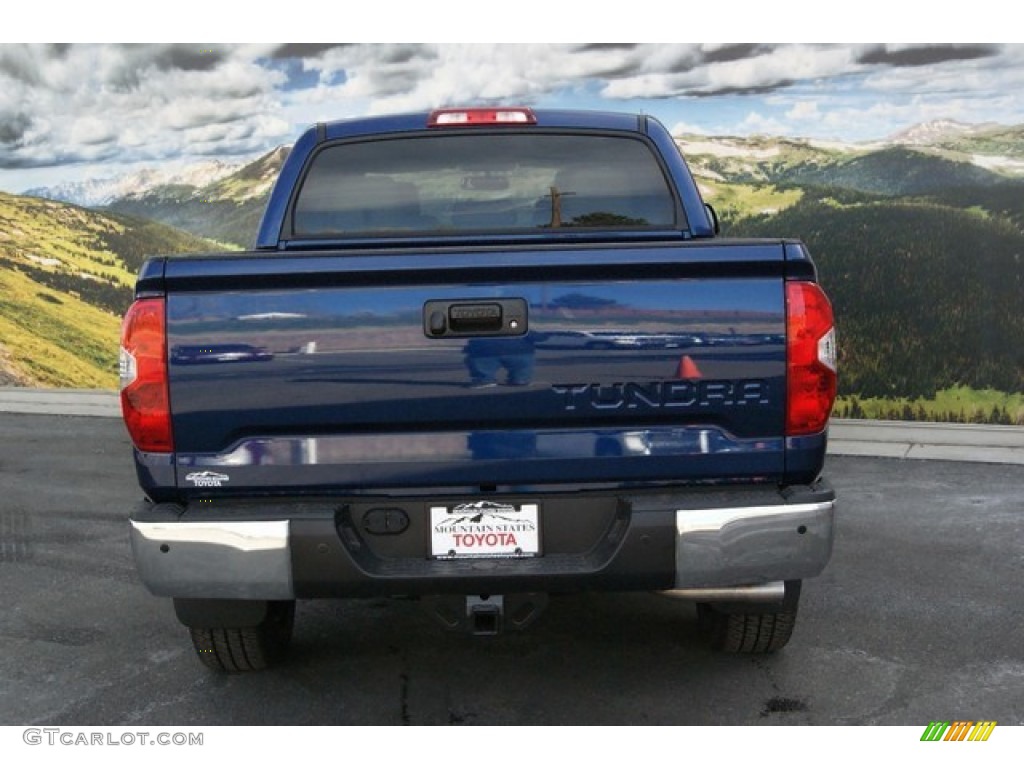 2014 Tundra Limited Crewmax 4x4 - Blue Ribbon Metallic / Sand Beige photo #4