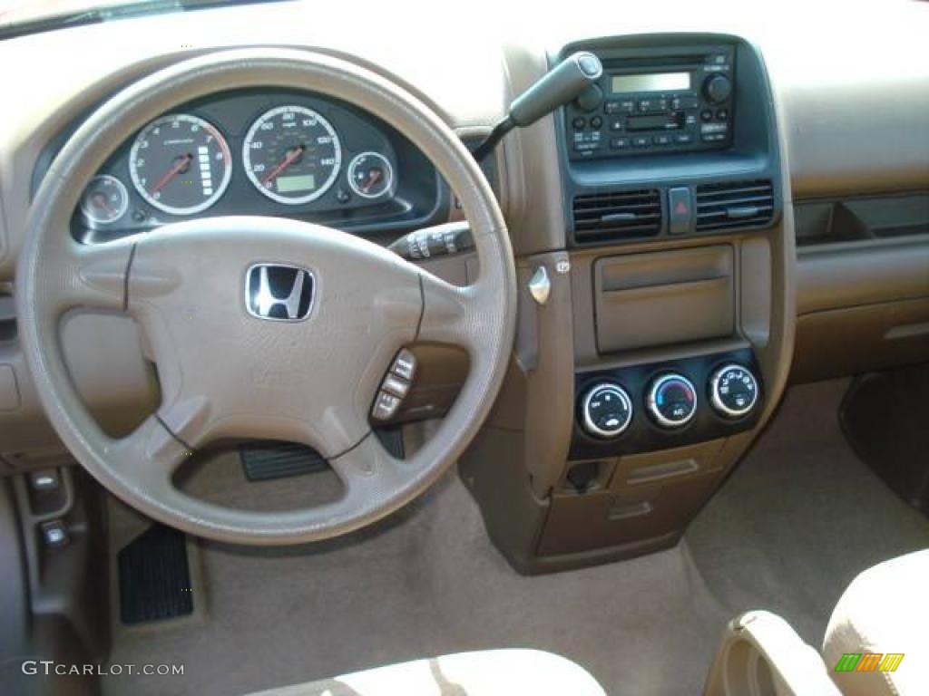 2002 CR-V LX 4WD - Chianti Red Pearl / Saddle photo #12