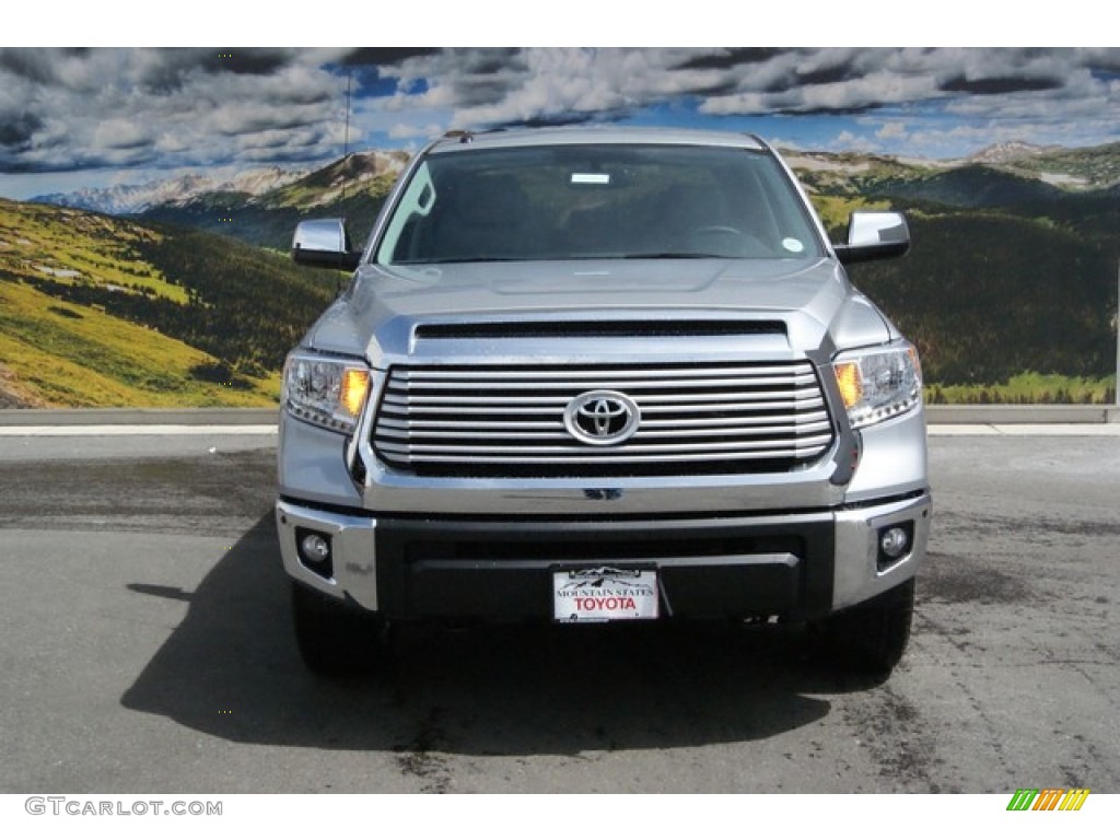 2014 Tundra Limited Crewmax 4x4 - Silver Sky Metallic / Graphite photo #2