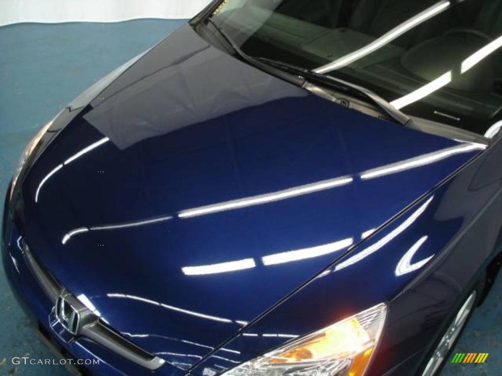 2003 Accord EX V6 Sedan - Eternal Blue Pearl / Black photo #9
