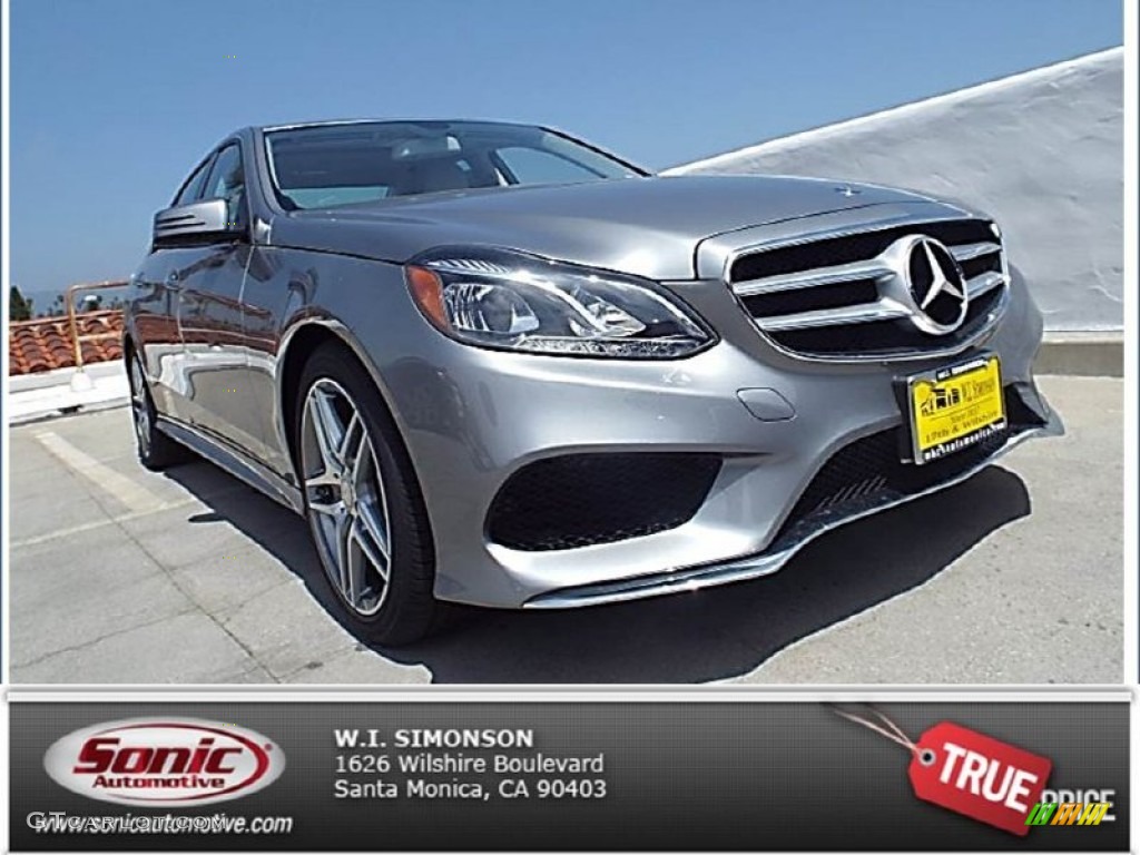 Paladium Silver Metallic Mercedes-Benz E