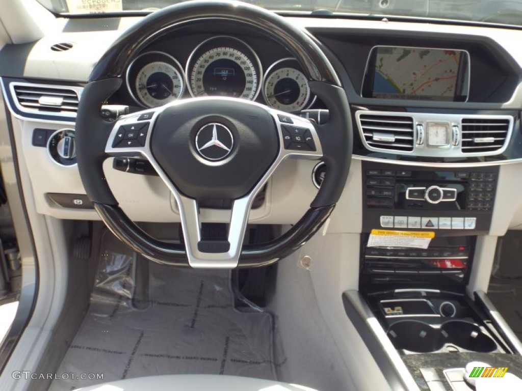 2014 E 350 Sport Sedan - Paladium Silver Metallic / Gray/Dark Gray photo #9