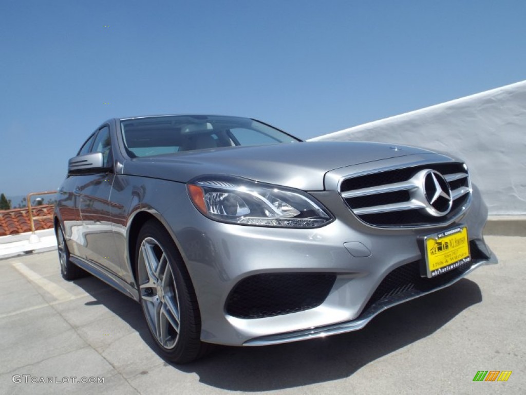 2014 E 350 Sport Sedan - Paladium Silver Metallic / Gray/Dark Gray photo #11